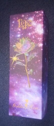 24k "Galaxy" Gold Rose " photo review