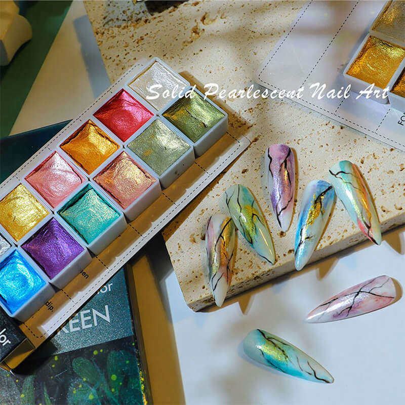 solid shimmer nail art watercolor palette show 1 658fd175 a5cf 4b24 8c11 fafc11d7d6b3 Beauty Junkie