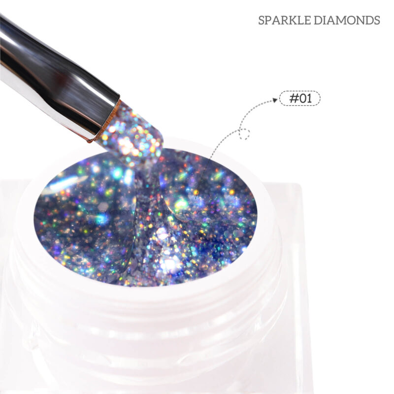 vettsy glitter gel polish kit sparkle diamonds01 Beauty Junkie